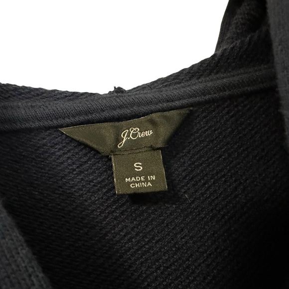 J Crew Womens Vintage Sailing Club Hoodie Sweatshirt Sz Small Navy Blue L0541 - Picture 7 of 7